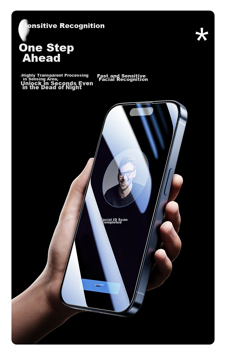 Защитное стекло PISEN для Apple iPhone 14/13/13 Pro, противоударное, антибликовое, 360° защита от подглядывания, пылезащитное