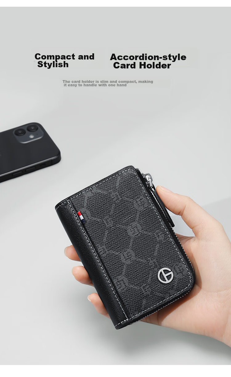 Кожаный картхолдер GOLF