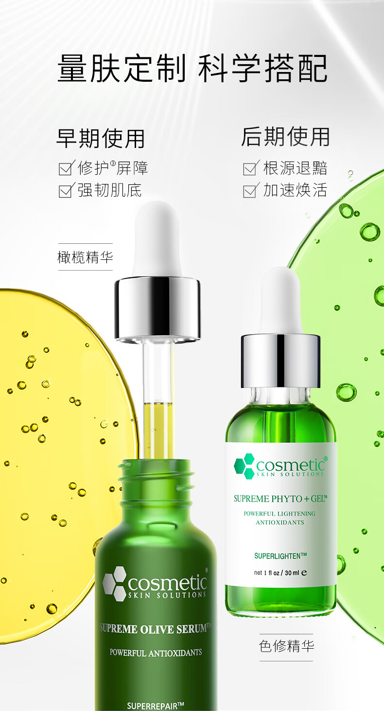 Cosmetic skin solutions色修精华液30ml CSS熊果苷保湿提亮 补水保湿  护肤品 面部精华