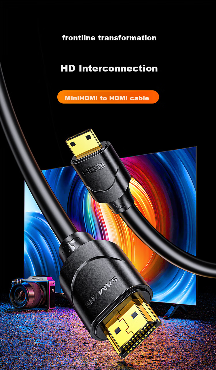 Кабель Mini HDMI - HDMI