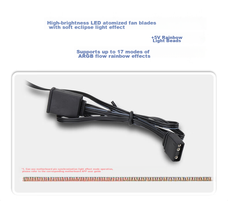 Комплект вентиляторов Thermalright TL-C12C X3 Black ARGB, 3 шт., 120мм, ARGB, PWM, 1550 RPM