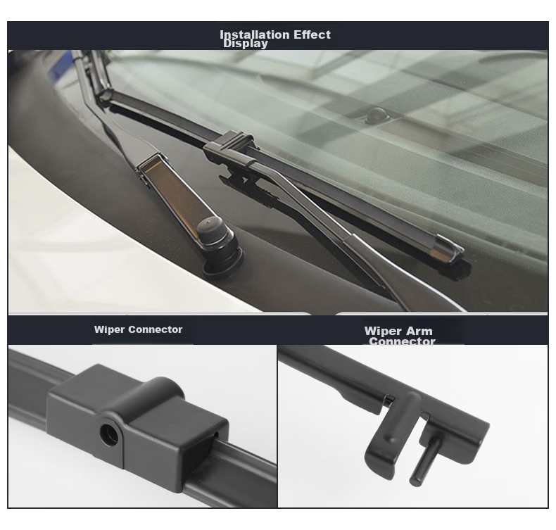 Дворники Meisim для Ford New Focus (2012-2018), бескаркасные, 29 дюймов