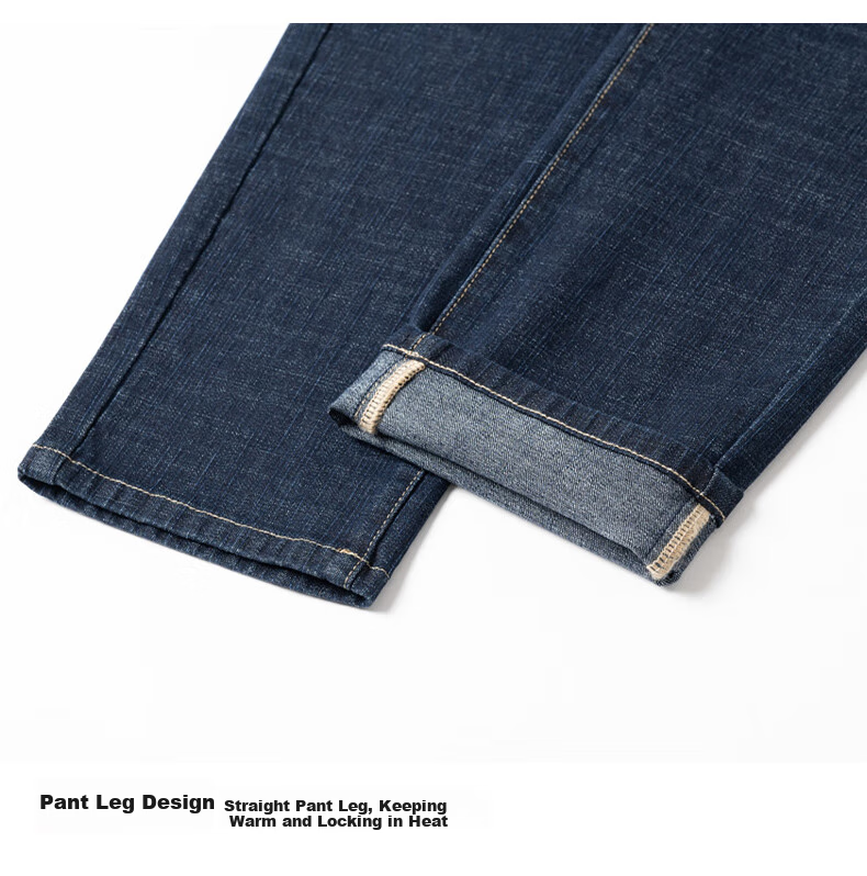 Джинсы Jeanswest мужские, синие, размер 33, прямые, бизнес-стиль, демисезон