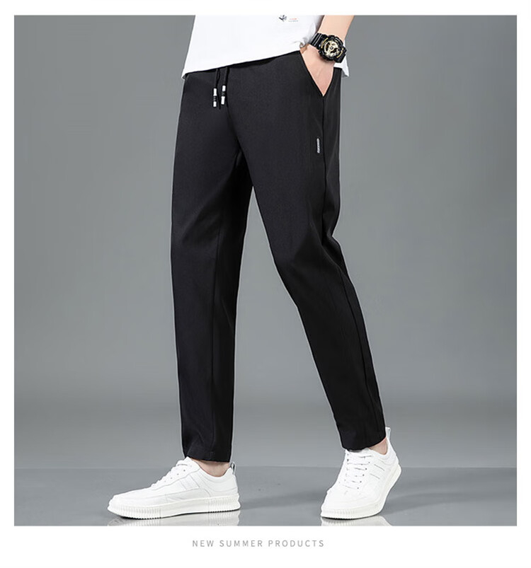 TUCANO Повседневные брюки для мужчин, Slim-Fit, прямые брюки, деловые универсальные модные длинные брюки, мужская одежда, серые, 2XL