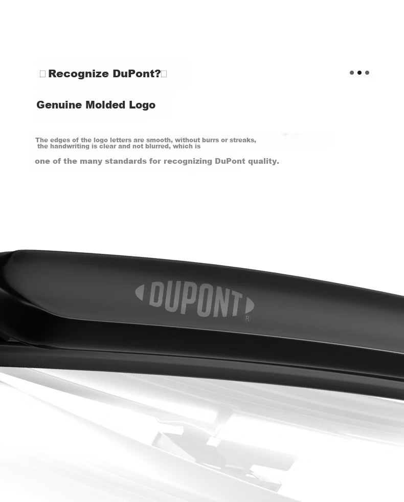 Комплект щеток стеклоочистителя DU PONT для Honda Inspire (2018-2023) / Vezel (2015-2022) / Crider, бескаркасные, 2 шт.