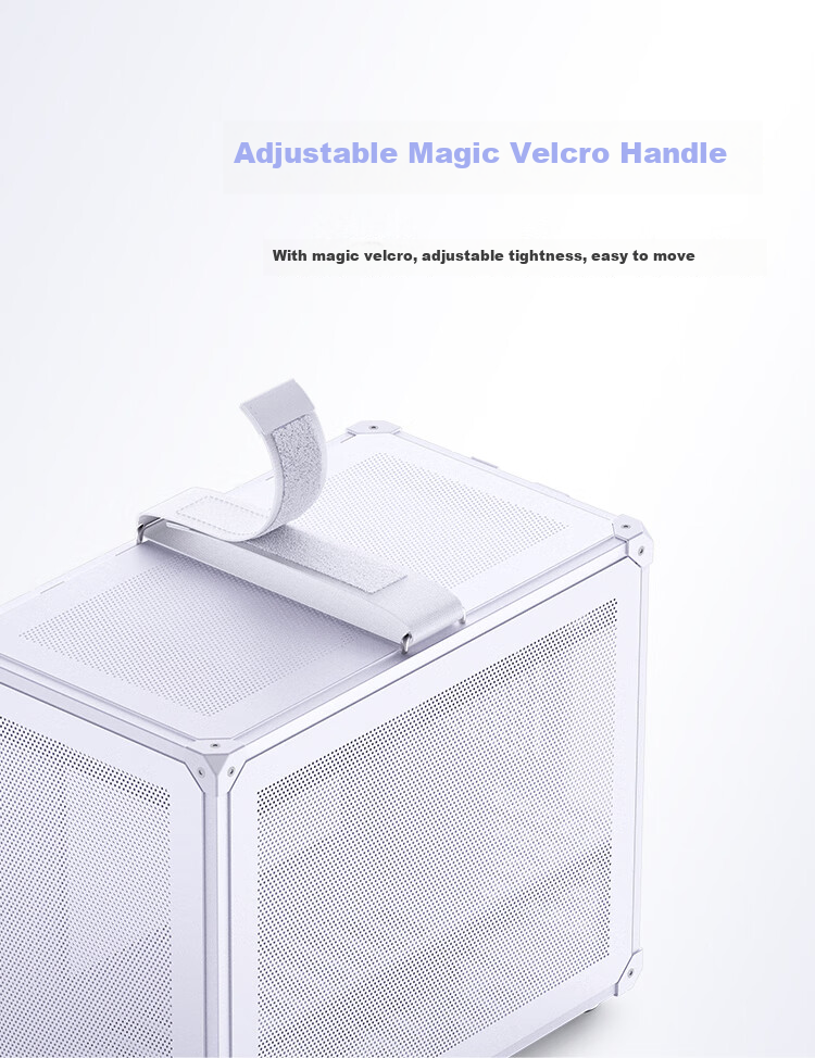 Корпус JONSBO C6 MAX White MATX, Mini-ITX, черный