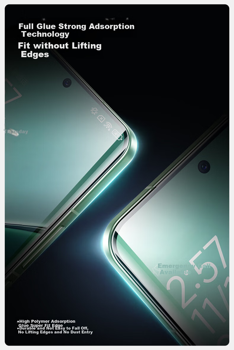 Защитная пленка Shanmo для Xiaomi 15 Pro/S Pro/15 Ultra, ультразвуковая, мягкая, закаленное стекло, 3D полноэкранное покрытие, противоударная, антиотпечатки, 2 шт.