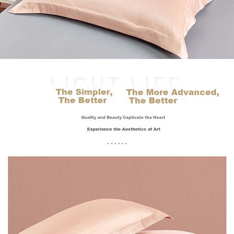 Наволочка BEYOND Home Textiles из длинноволокнистого хлопка, 60 нитей, коралловый розовый, 48x74 см, 1 пара