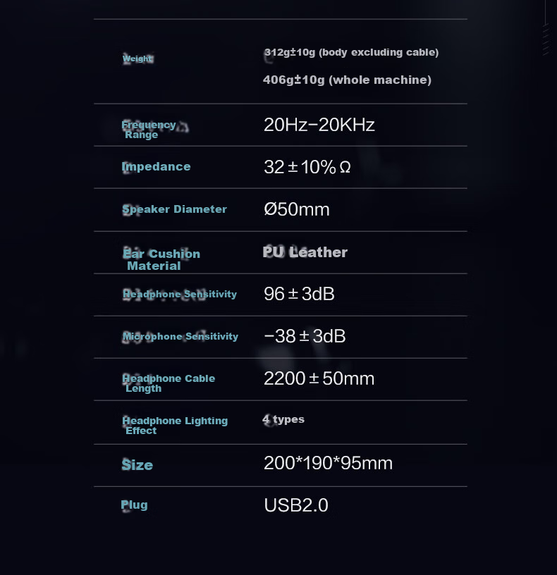 Игровая гарнитура ThundeRobot HG503 Pro