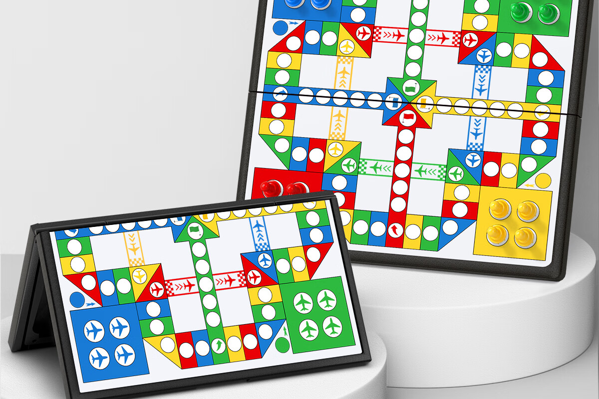 Xingxingzhou Магнитные летающие шахматы, развивающая игрушка для детей и учеников начальной школы, портативная магнитная игра, очень большая шахматная доска, подарок на день рождения и Новый год