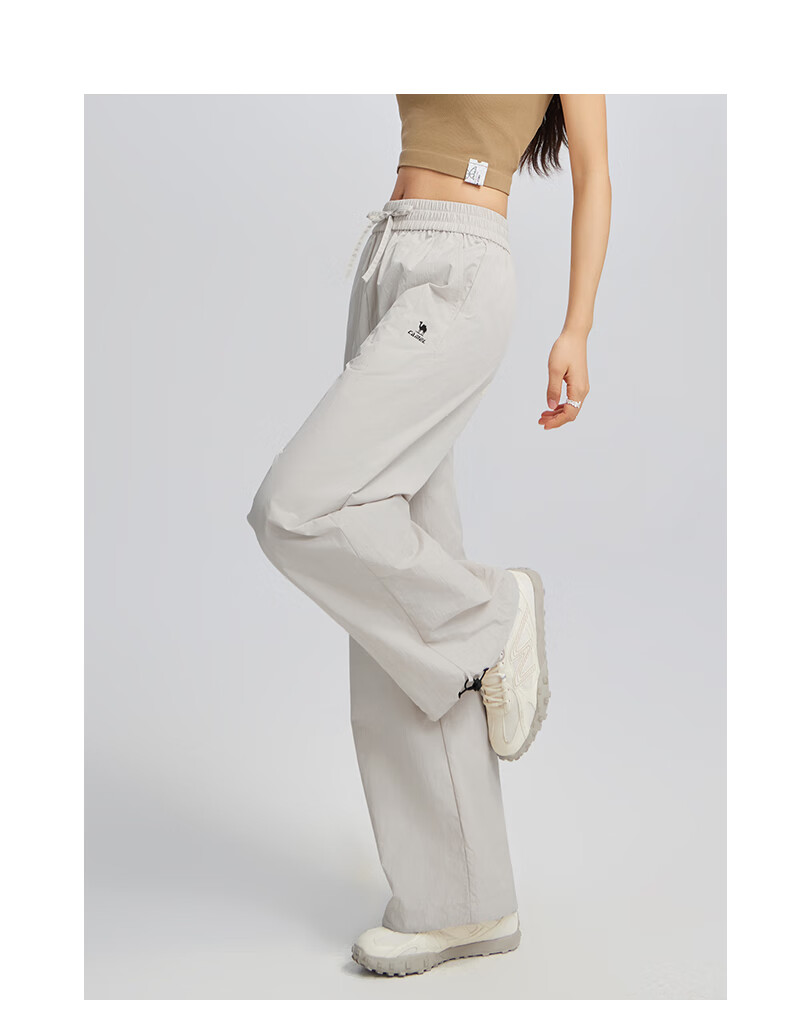 Женские брюки CAMEL Ice-Cool Wander C25BARLG057A, защита от солнца, свободный крой, размер M, цвет Oak Gray