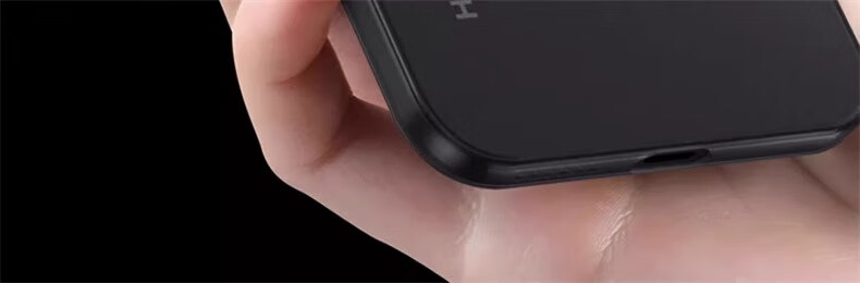 Чехол для Huawei Pura 70 HOLDZU, ультратонкий матовый, защита всего корпуса и объектива, черный