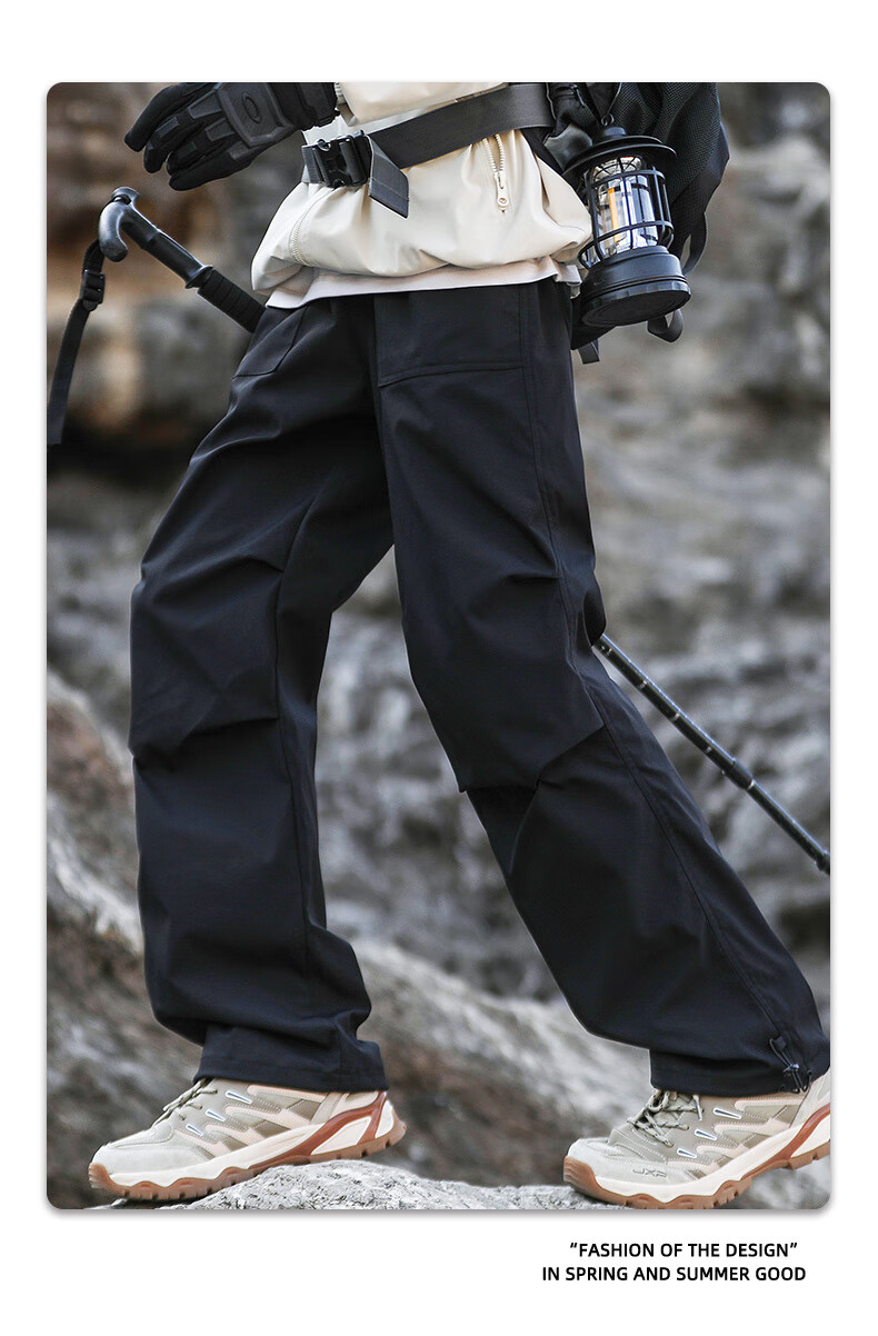 Мужские штаны POUM American-Style Outdoor Hiking Pants, Осень-Зима, тактические карго штаны, 8398 Темно-серый S