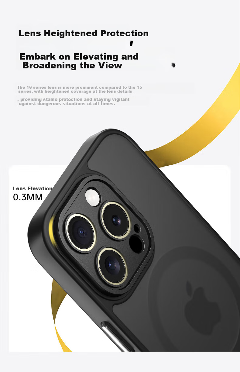 Чехол для Apple iPhone 16 Pro Max KEKLLE Skin-Like Magnetic, синий