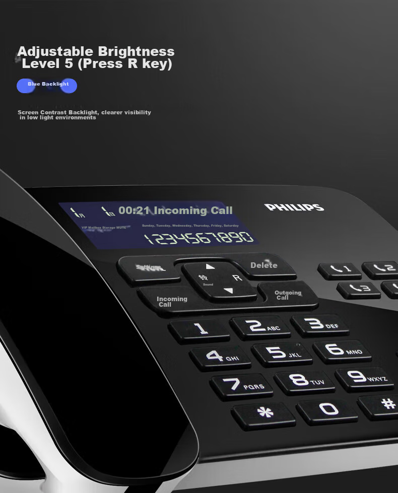Стационарный телефон PHILIPS