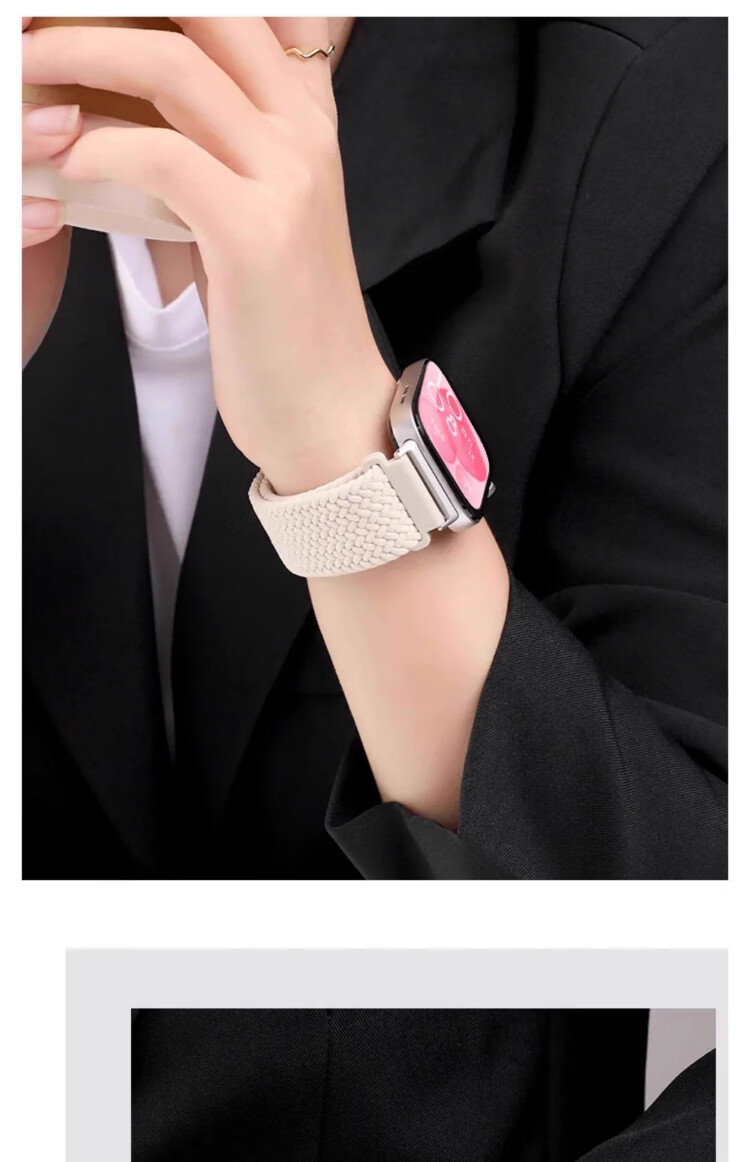Ремешок CHENSONG для Huawei WATCH D2, нейлоновый, черный