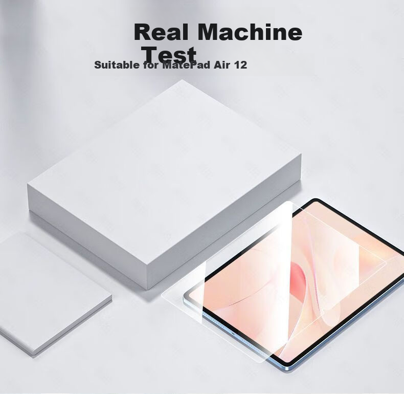 Защитная пленка HBOALG для Huawei MatePad Air 2024, 12-дюймовая защитная пленка для планшета, Full-Screen HD Clear Non-Scratch Shatterproof Glass Film