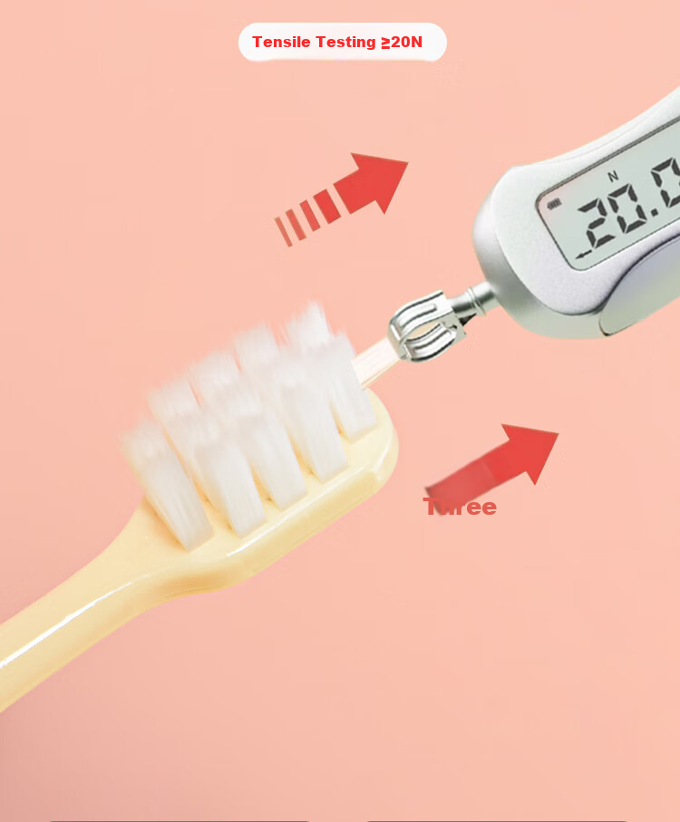 Детская зубная щетка BRUSHING BEAR, мягкая, 8 шт., для детей от 3 до 6 лет, с мягкой щетиной, дизайн "Астронавт"