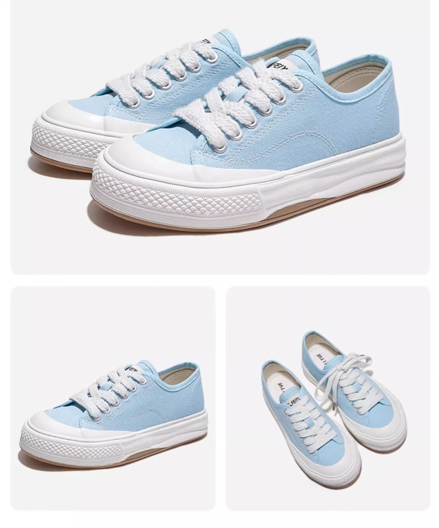 Мужские кроссовки Feiyue, повседневные, на шнуровке, из текстиля, размер 38, черные
