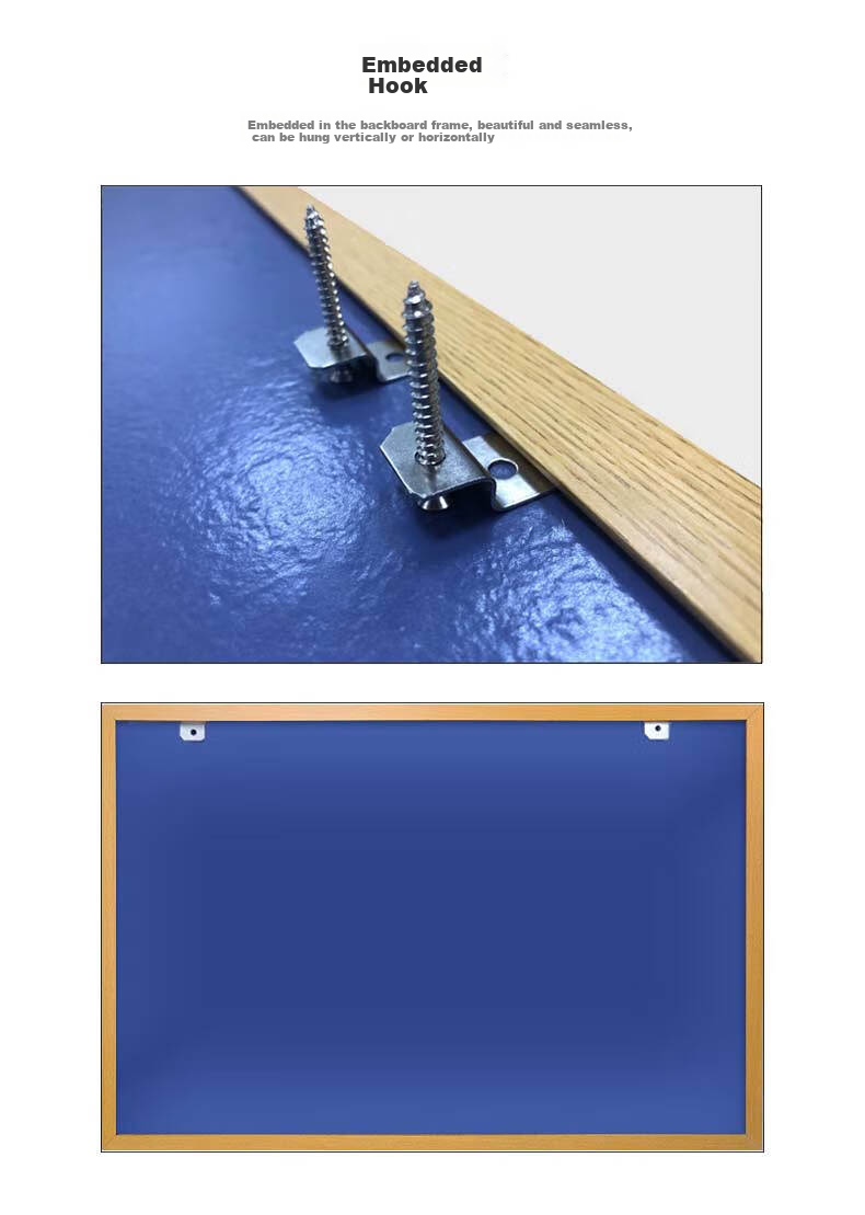 Меловая доска Bibiniu Cork Board Hanging 60*90см, декоративная, для прикалывания, с деревянной рамой, фотостена, доска для заметок, домашняя доска объявлений BBNH6090W