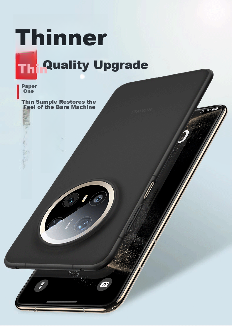 Чехол-накладка DIVI для Huawei Mate 70 Pro+, прозрачный, матовый, противоударный, с защитой от отпечатков пальцев