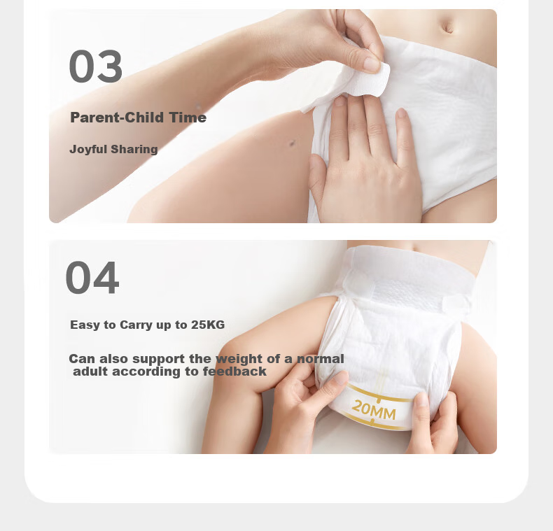Подгузники детские Babycare Mini Pads M23 (6-11 кг), ночные, одноразовые, высокая впитываемость, дышащие, для сна, размер M, 23 шт.