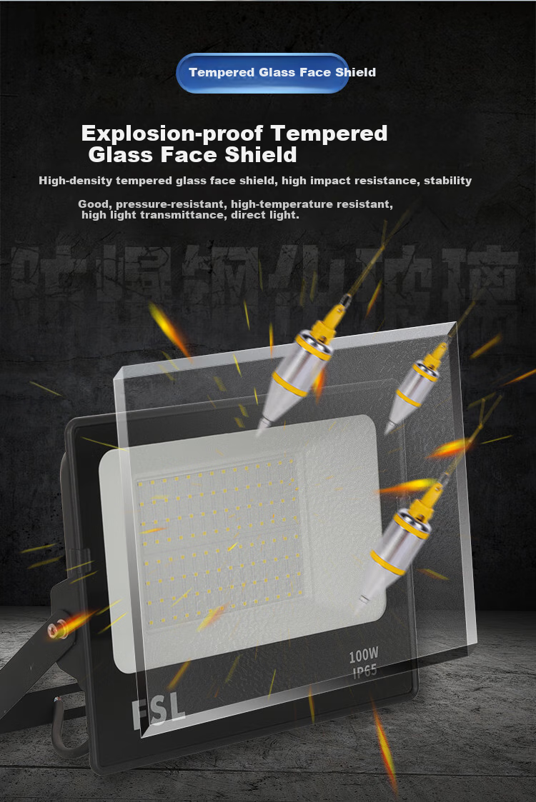 FSL Foshan Lighting светодиодный прожектор, уличный прожектор, наружный светильник, садовый фонарь, 50 Вт