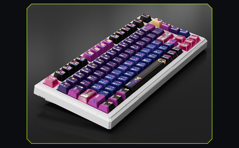 Механическая клавиатура Ikbc K75, 83 клавиши, трехрежимная, RGB-подсветка, беспроводная, Bluetooth, проводная, Xingyue Silent Switches