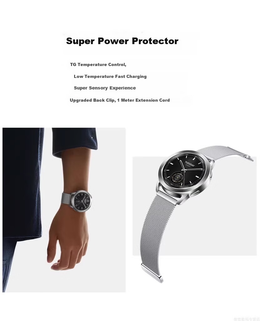 Ремешок Iboann для Xiaomi Watch S4 Sport, металлический миланский, магнитный, для Xiaomi Watch S4/S3/S2/S1 Pro, Color 2/1