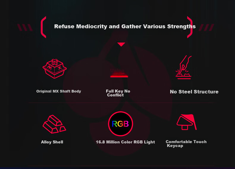 Механическая клавиатура CHERRY MX3.0S, игровая, офисная, проводная, 108 клавиш, алюминиевый корпус, белая