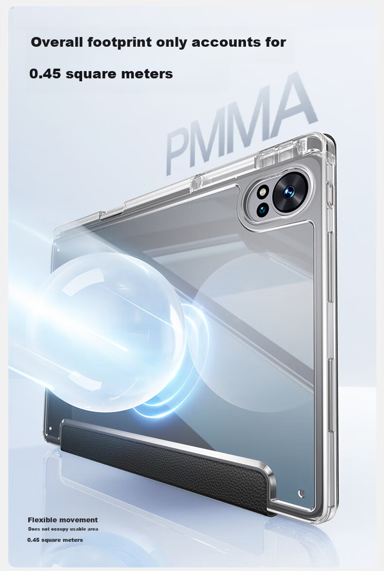 Защитный чехол Shanmo для Huawei MatePad 11.5/11.5S, версия Soft Light/Dynamic, 11.5 дюймов, с держателем для стилуса, серый