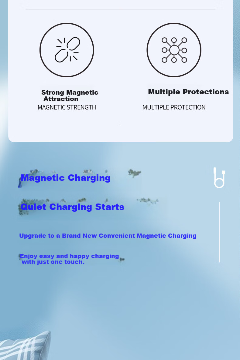 Кабель Masentek для зарядки Xiaomi Band 7 Pro, Redmi Watch 2/3 Lite, магнитный, черный, 60 см