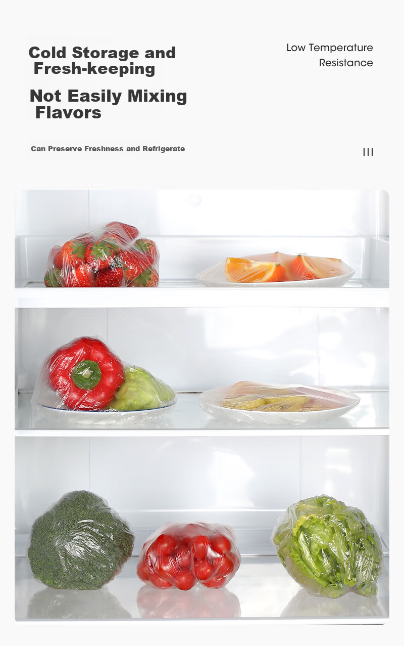 MARYYA Пищевая пленка для хранения продуктов, 100 шт.