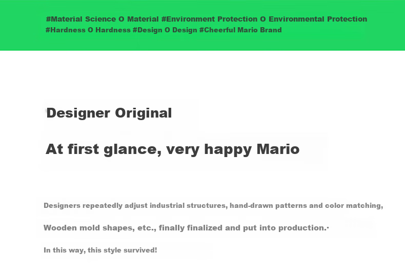 Детские шлепанцы "Cheerful Mario"