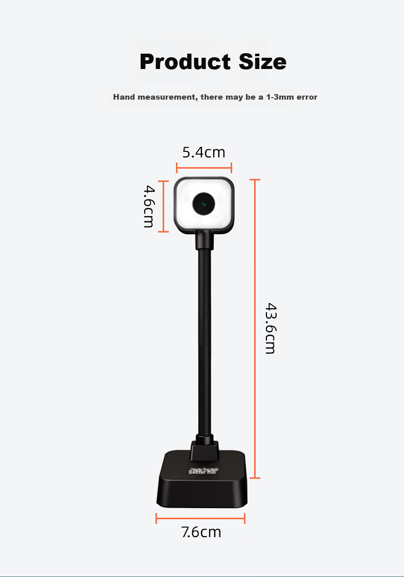 Веб-камера Huiboshi 4K HD с микрофоном, 12MP, для онлайн-уроков, прямых трансляций, видеозвонков, автофокус, USB, удаленное обучение, домашние задания, высокоскоростная камера