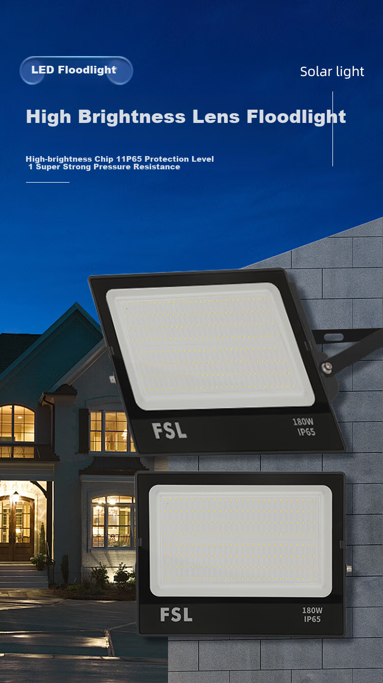 FSL Foshan Lighting светодиодный прожектор, уличный прожектор, наружный светильник, садовый фонарь, 50 Вт