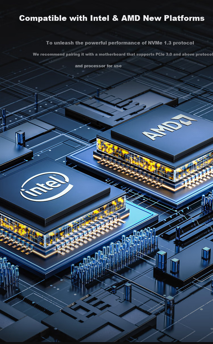 SSD накопитель KingSpec NXM Series 2TB M.2 PCIe 3.0 NVMe