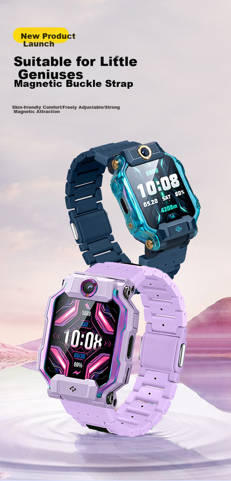 Ремешок MSSM для детских умных часов Xiaotiancai Z11/z10/z9/Z8A, с магнитным замком, для Z7S/Z6P/z6/z3/D3/Q2A/z6s, цвет "Глубокое море"