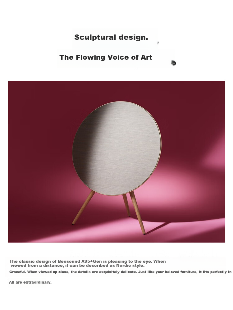 Bluetooth-колонка B&O Beosound A9 5th Generation, портативная, черная