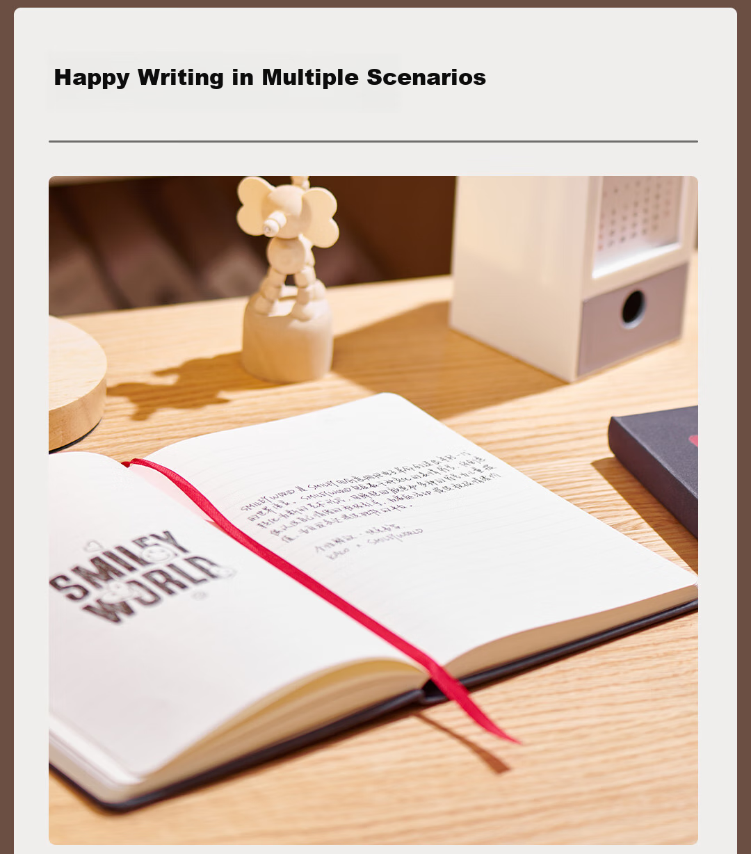 Блокнот KACO Twinbow Rainbow SMILE YWORLD Collaboration Edition, A5, 128 страниц, стильный дневник