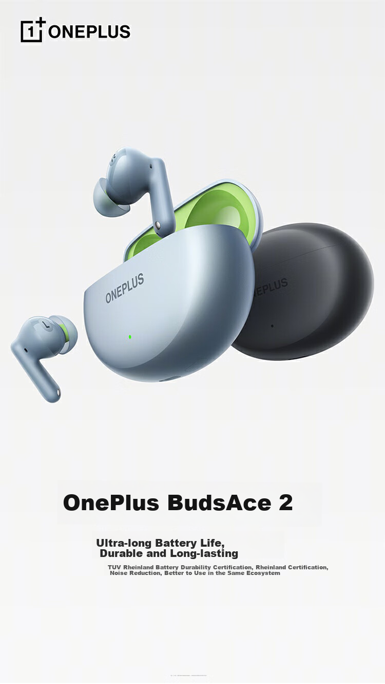 Беспроводные наушники Yijia Buds Ace 2 с шумоподавлением Bluetooth, внутриканальные, совместимые с телефонами OPPO, Xiaomi, Apple, Huawei, цвет "Глубокий темно-синий черный"