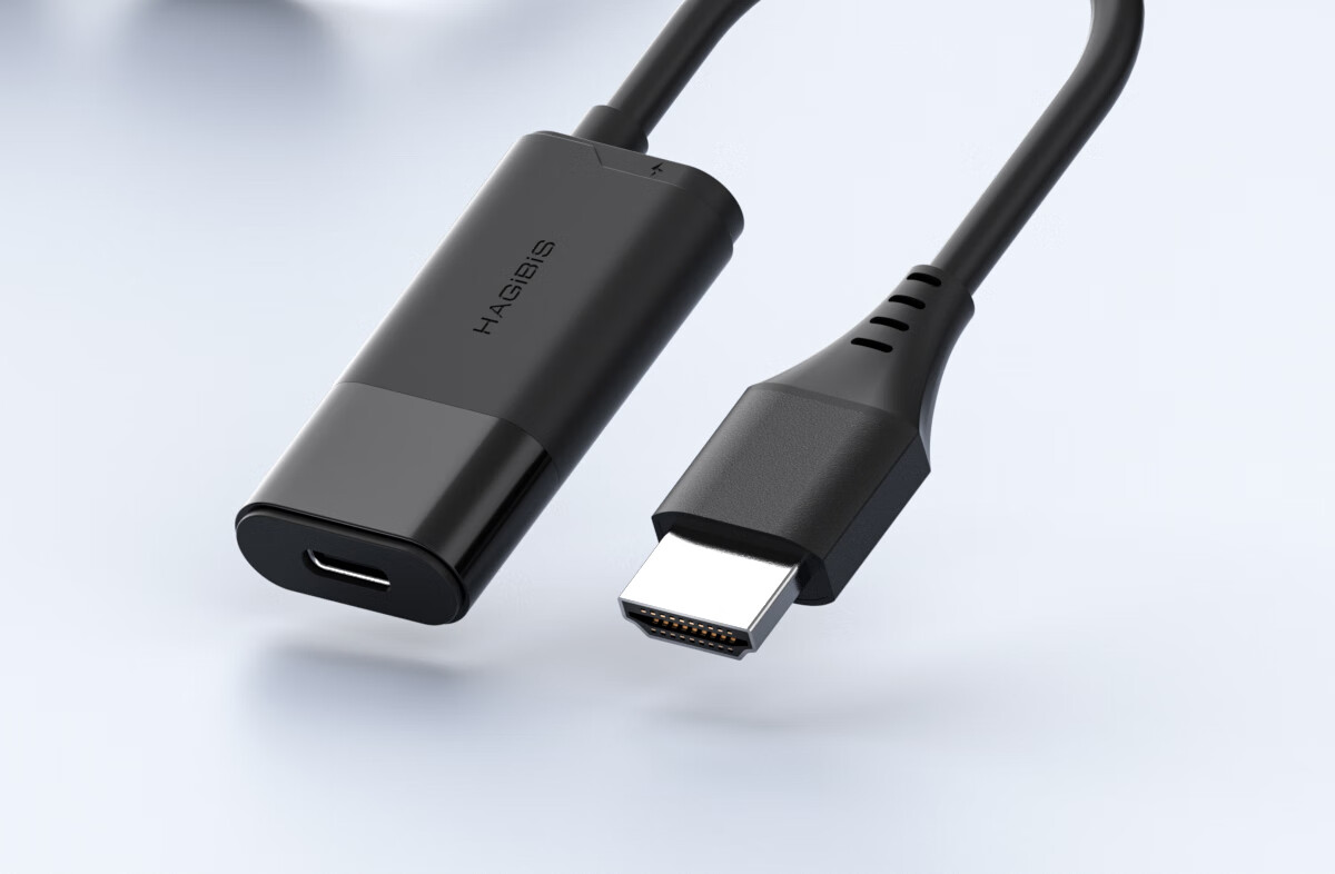 Переходник Hagibis HDMI на Type-C, адаптер для AR-очков, кабель для передачи изображения с Switch на 2 экрана, подключение PS5, портативный дисплей для автомобиля, подходит для XREAL One/Leiniao Air3