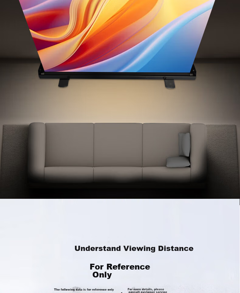 Проекционный экран JINGMI G3, 80 дюймов, 16:9, ручной, белый стекловолоконный, портативный
