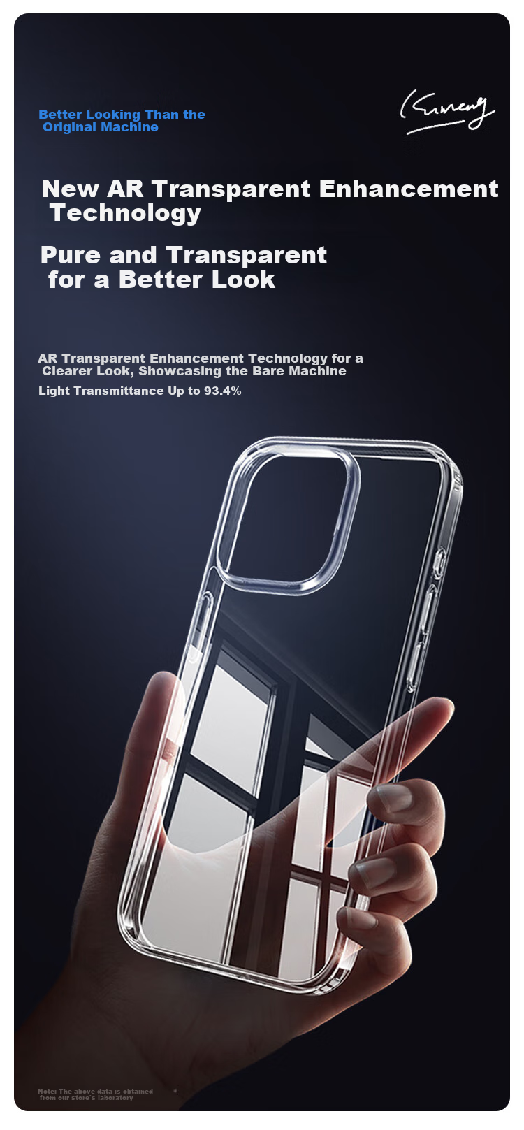 Чехол для iPhone 15 Pro Max KOOLIFE, прозрачный, противоударный, простой стиль, из ПК+ТПУ, с защитой от падения
