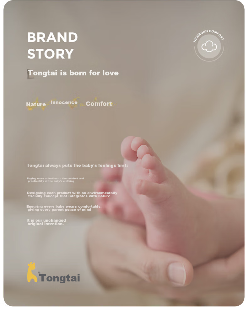 Детский комбинезон TONGTAI, весна-осень, для новорожденных, 100% хлопок, костюм с бабочками, 2 предмета, желтый, 59 см
