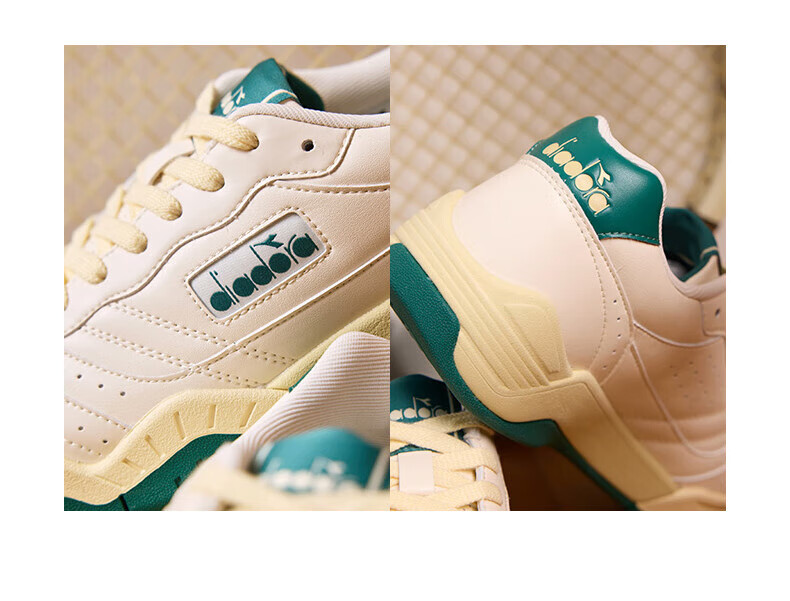 Diadora Мужские и женские низкие дышащие повседневные кроссовки ACTION, ярко-белый/цирконовый черный/ледяной белый, размер 37