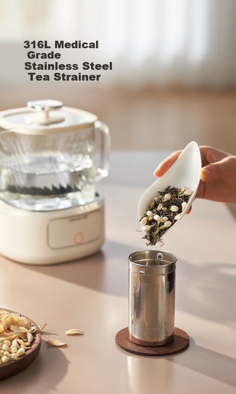 Чайник-термопот Joyoung WY103 (Tea), 1л, 600Вт, стеклянный корпус, сенсорное управление, поддержание температуры