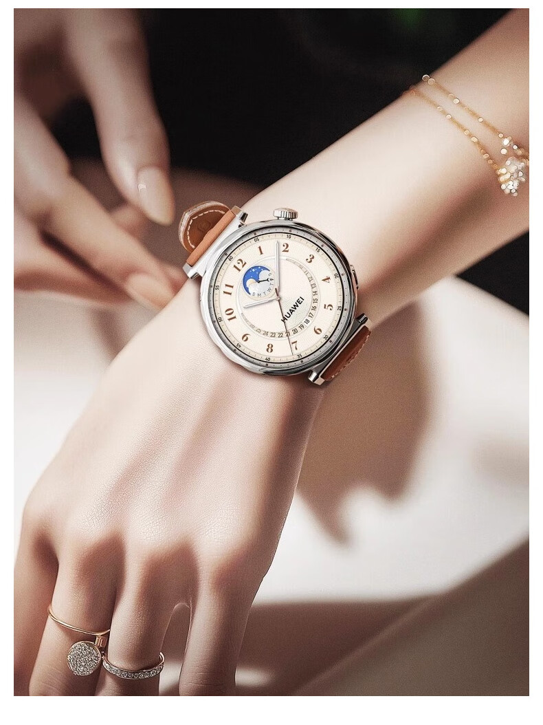 Ремешок KMaxAI для Huawei Watch GT 6/5 41mm, GT 5/4 Pro 42mm, женский, из нейлона и кожи, зеленый коричневый