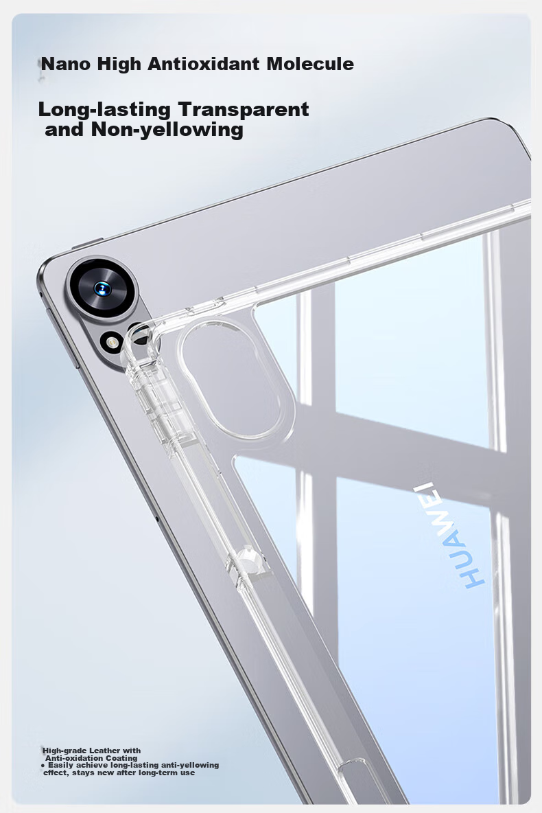 Защитный чехол Shanmo для Huawei MatePad 11.5/11.5S, версия Soft Light/Dynamic, 11.5 дюймов, с держателем для стилуса, серый