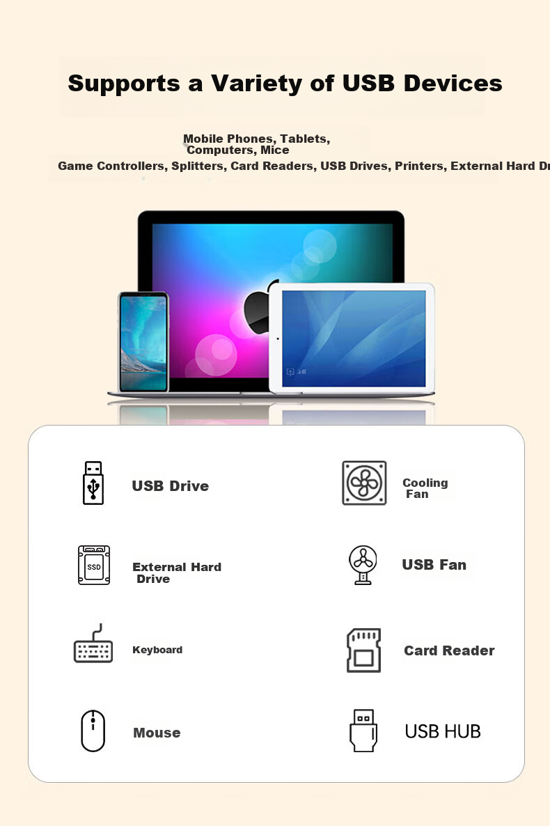 Переходник BIAZE OTG Три в одном Type-C, USB, Lightning, Android, черный